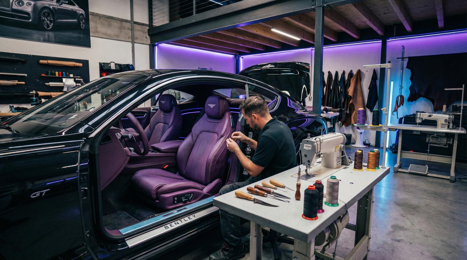 高清视频汽车视频-豪华内饰改装